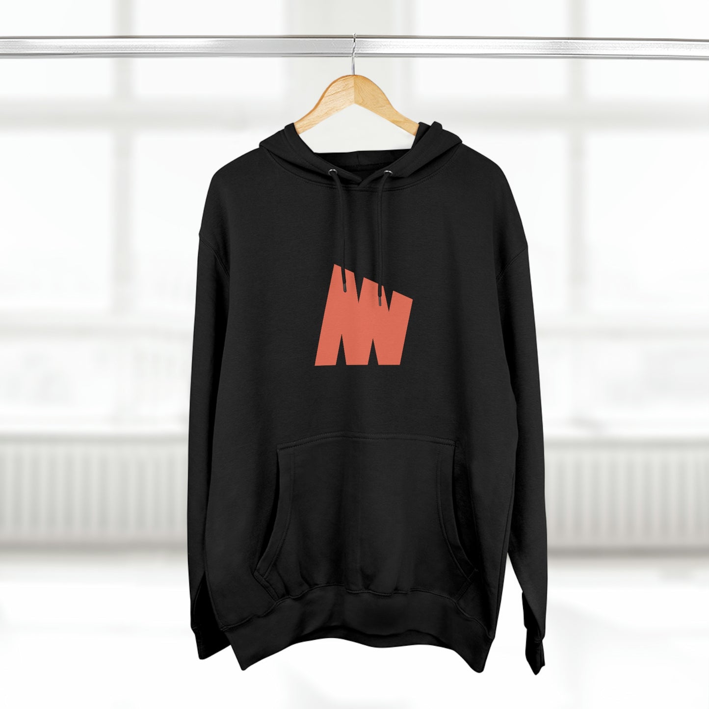 Minima Global Brush Unisex Hoodie - Black
