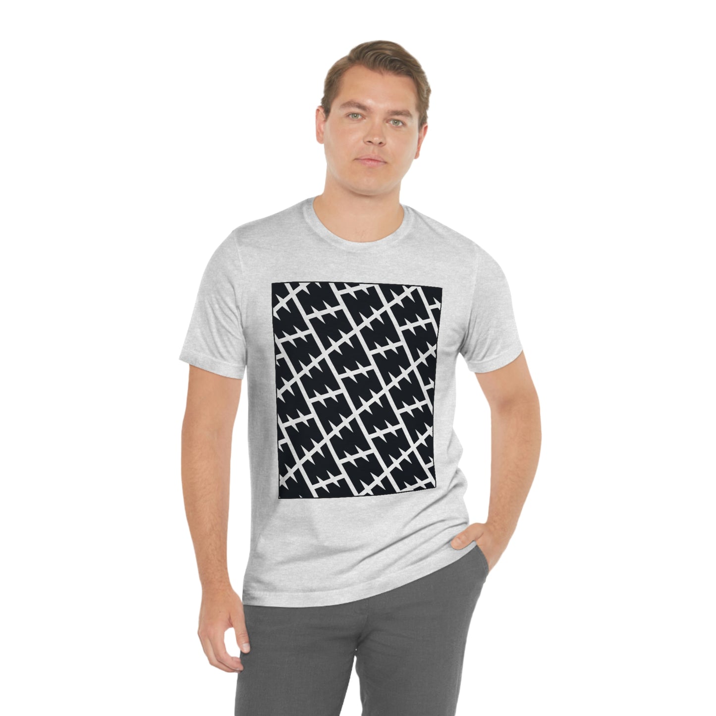 Minima Logo Repeat Pattern Tee