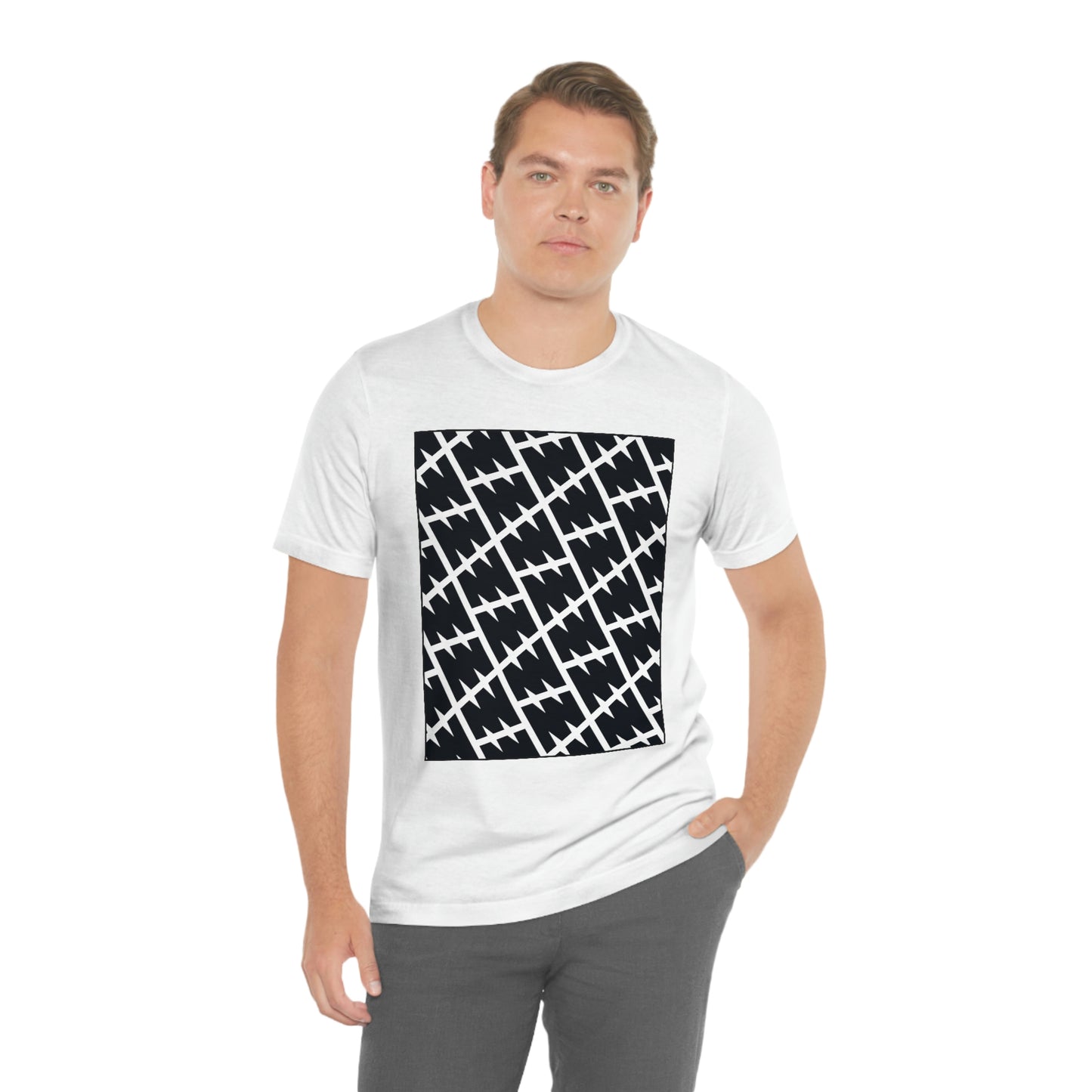 Minima Logo Repeat Pattern Tee