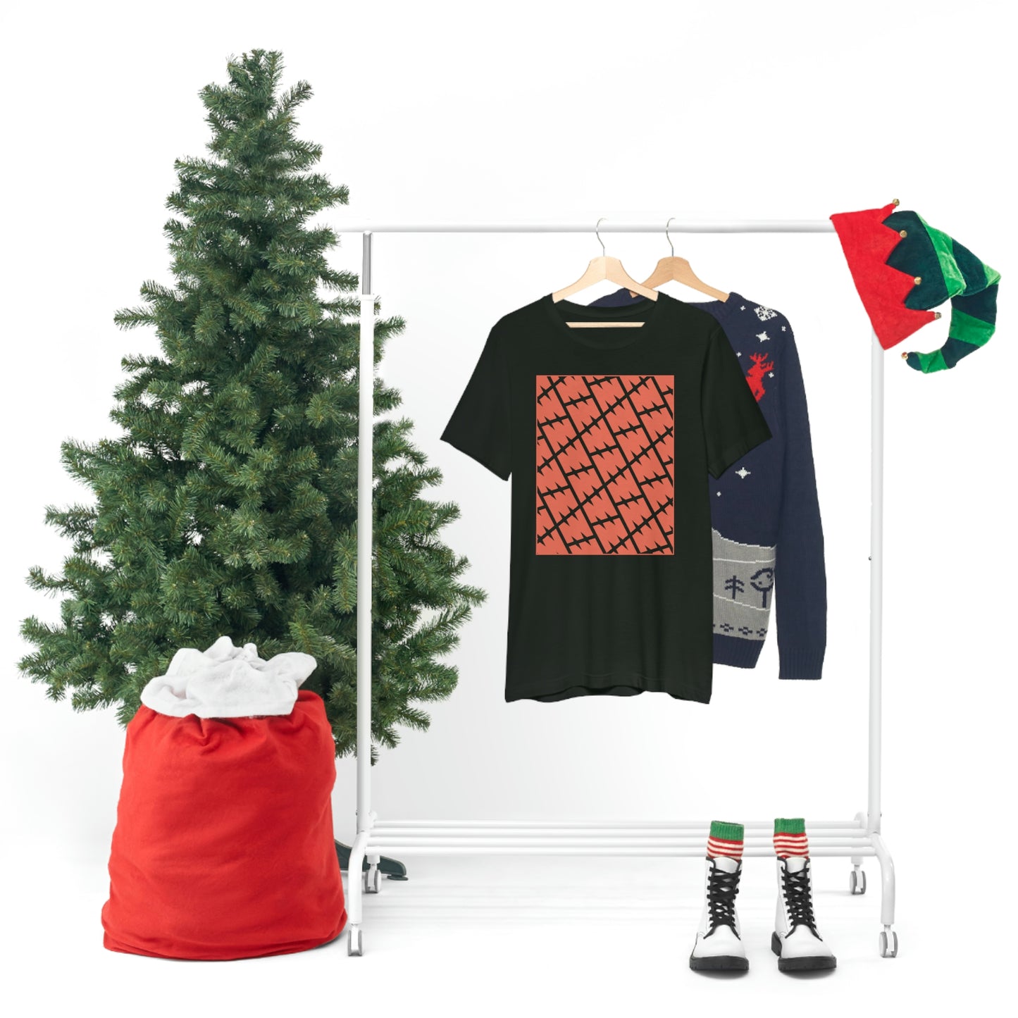 Minima Logo Repeat Pattern Tee