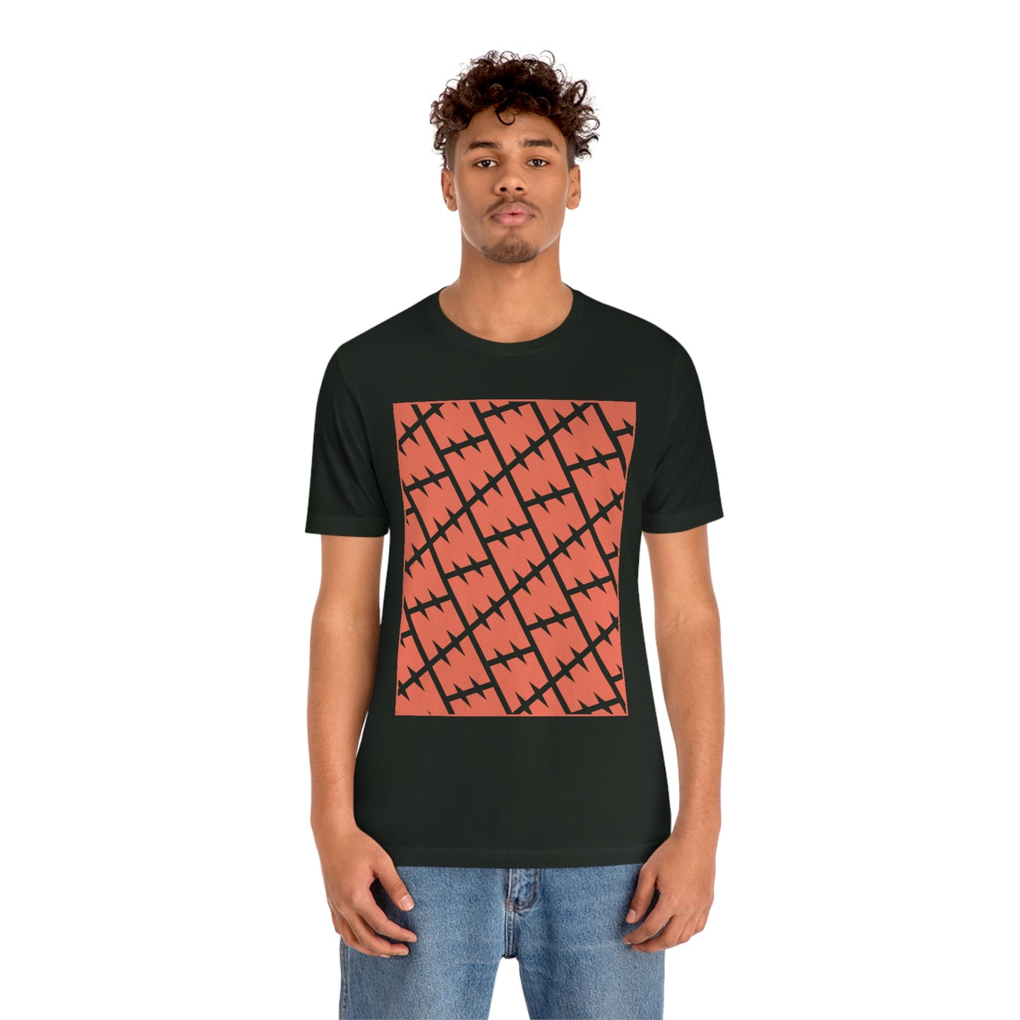 Minima Logo Repeat Pattern Tee
