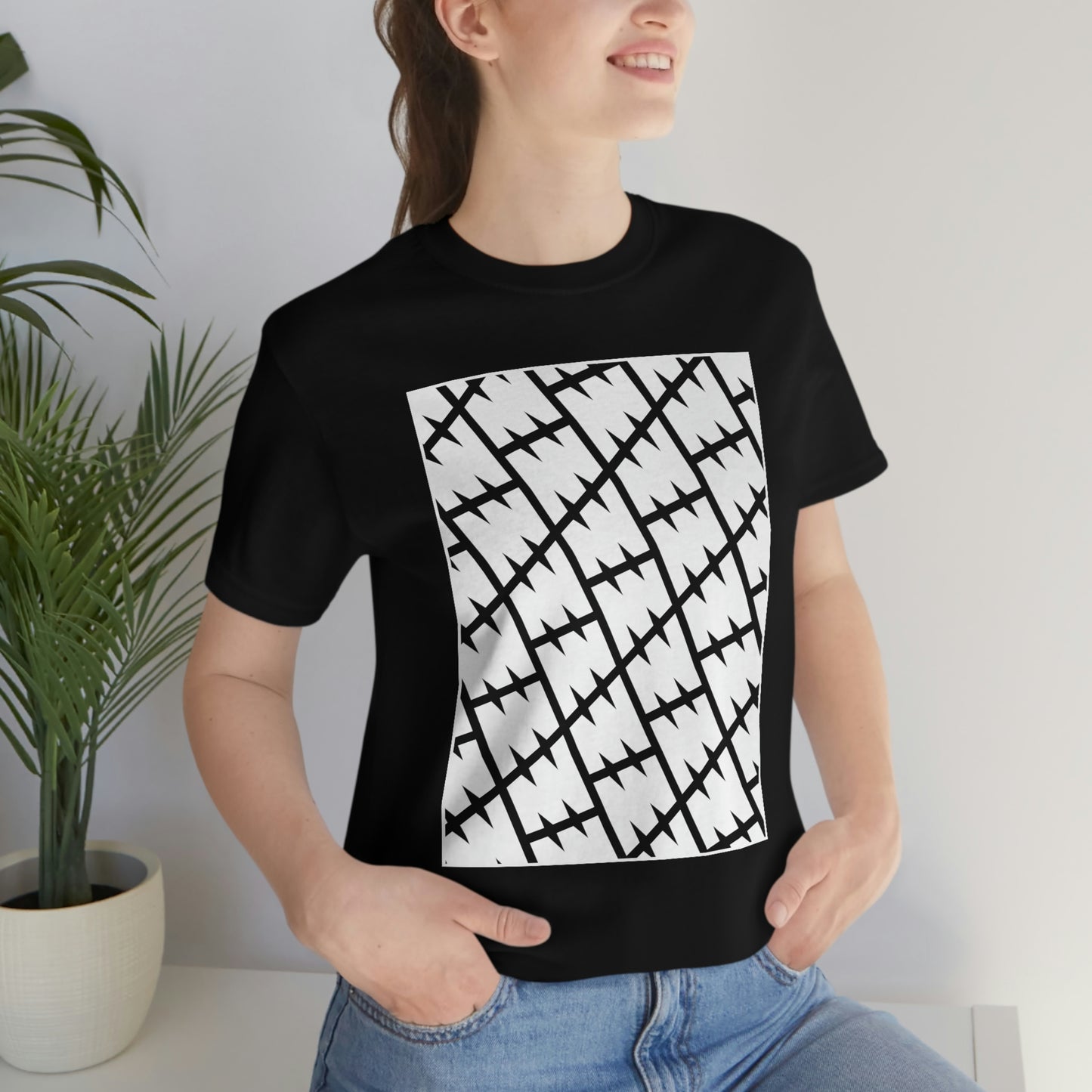 Minima Logo Repeat Pattern Tee