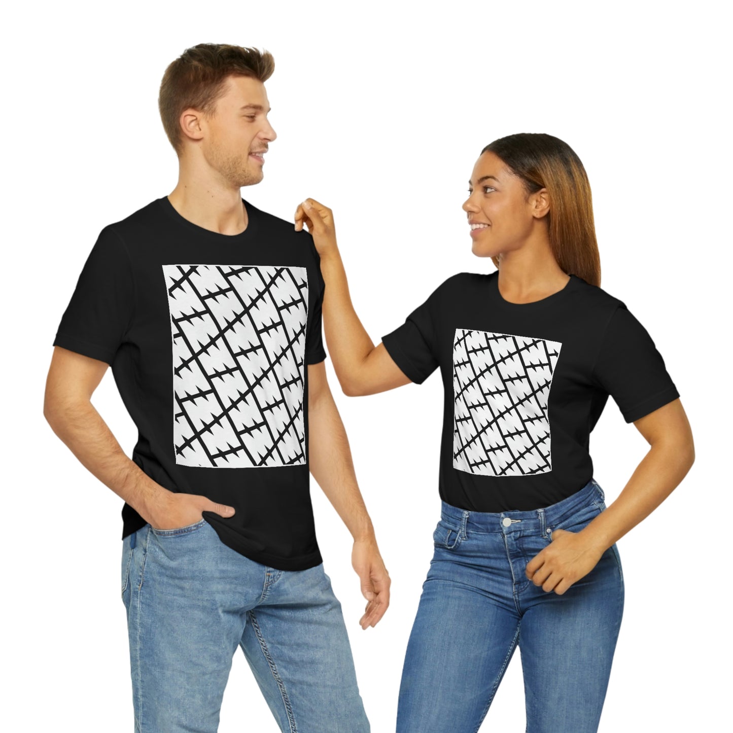 Minima Logo Repeat Pattern Tee
