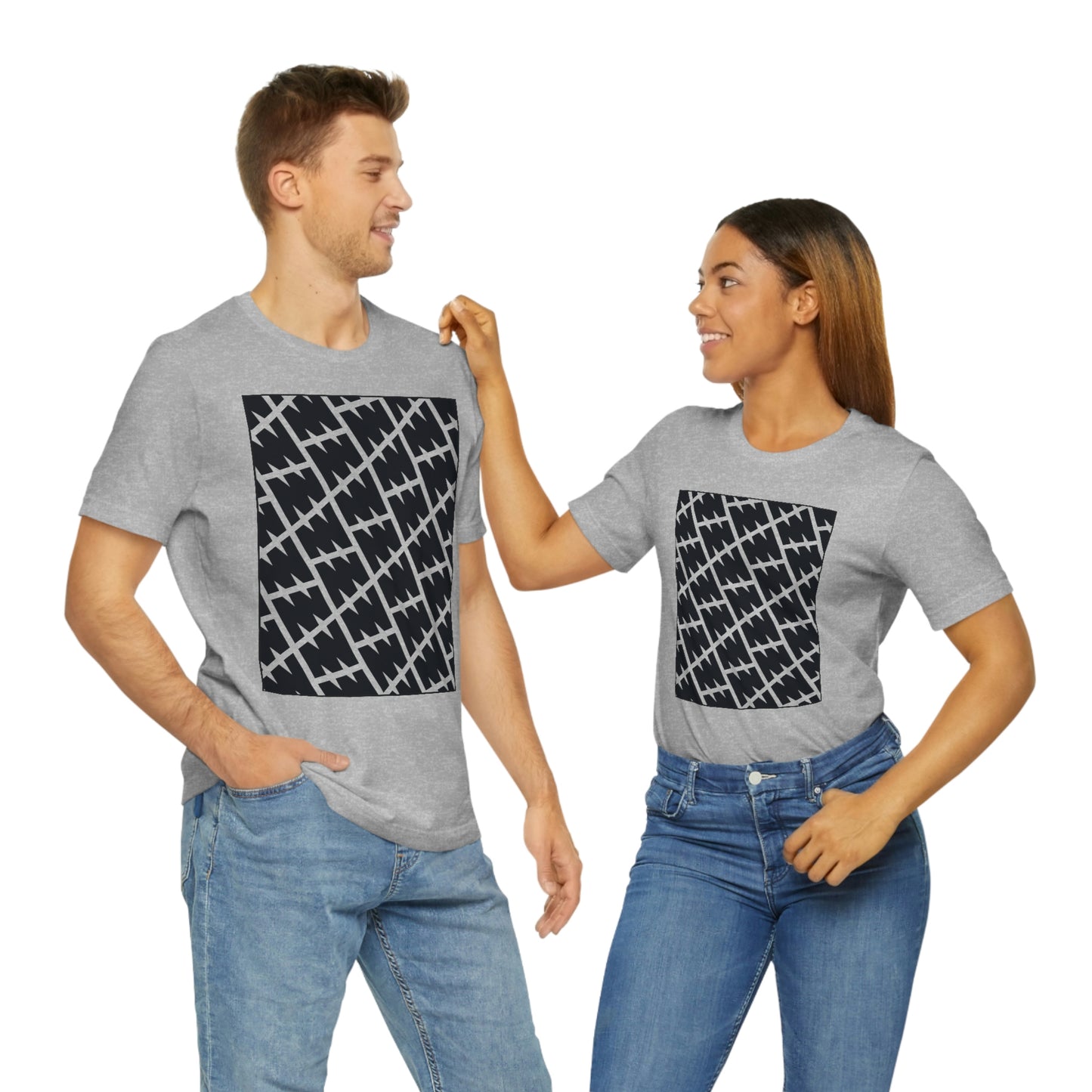 Minima Logo Repeat Pattern Tee