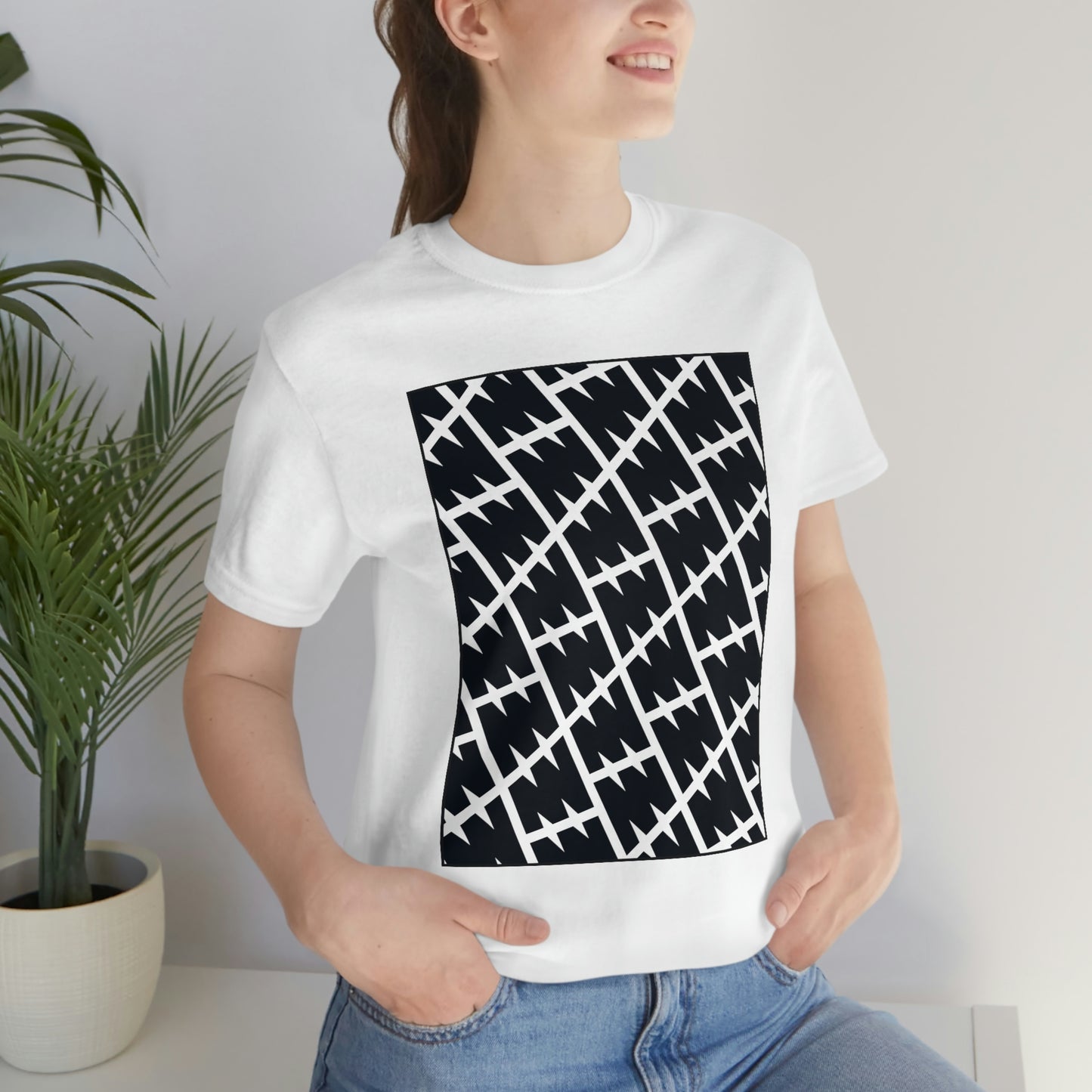 Minima Logo Repeat Pattern Tee
