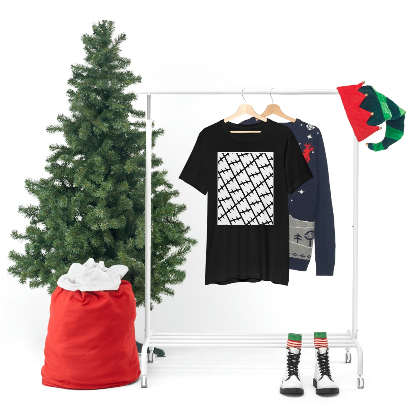 Minima Logo Repeat Pattern Tee