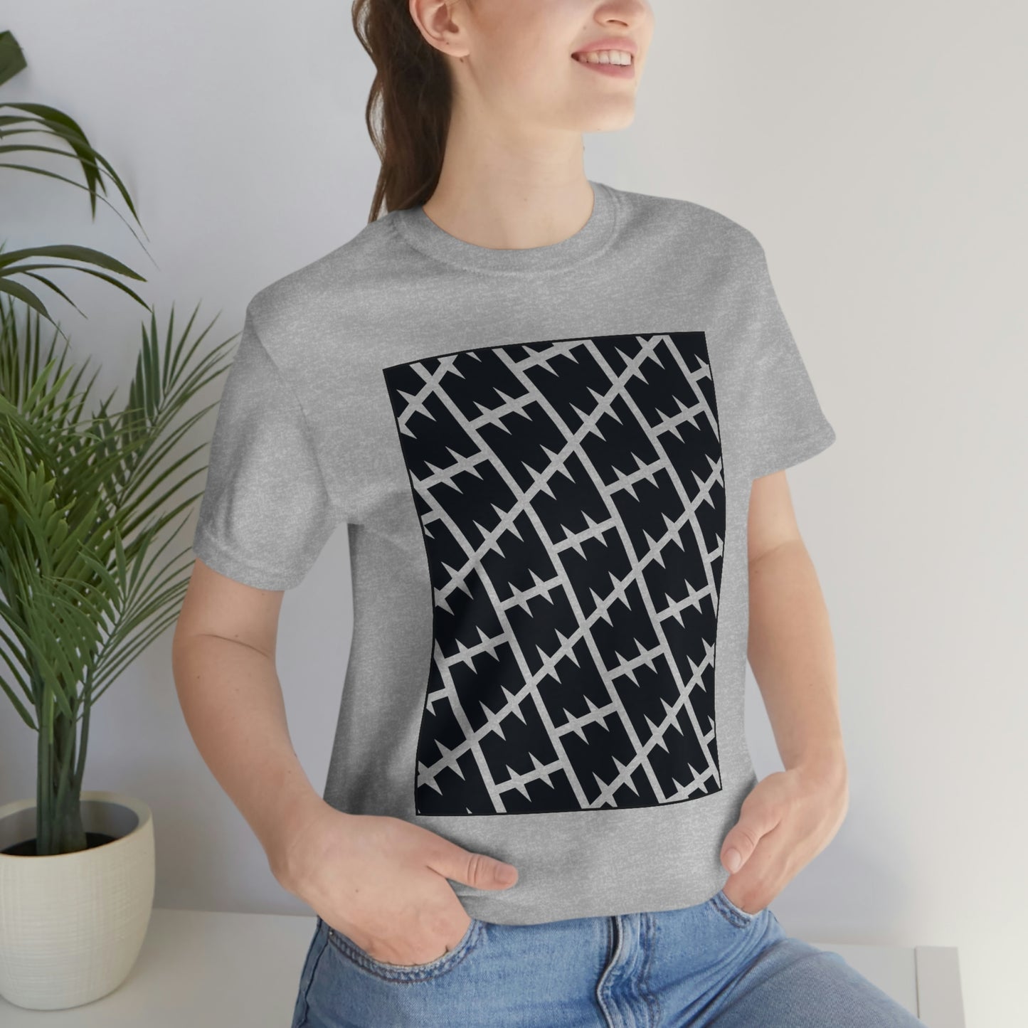 Minima Logo Repeat Pattern Tee