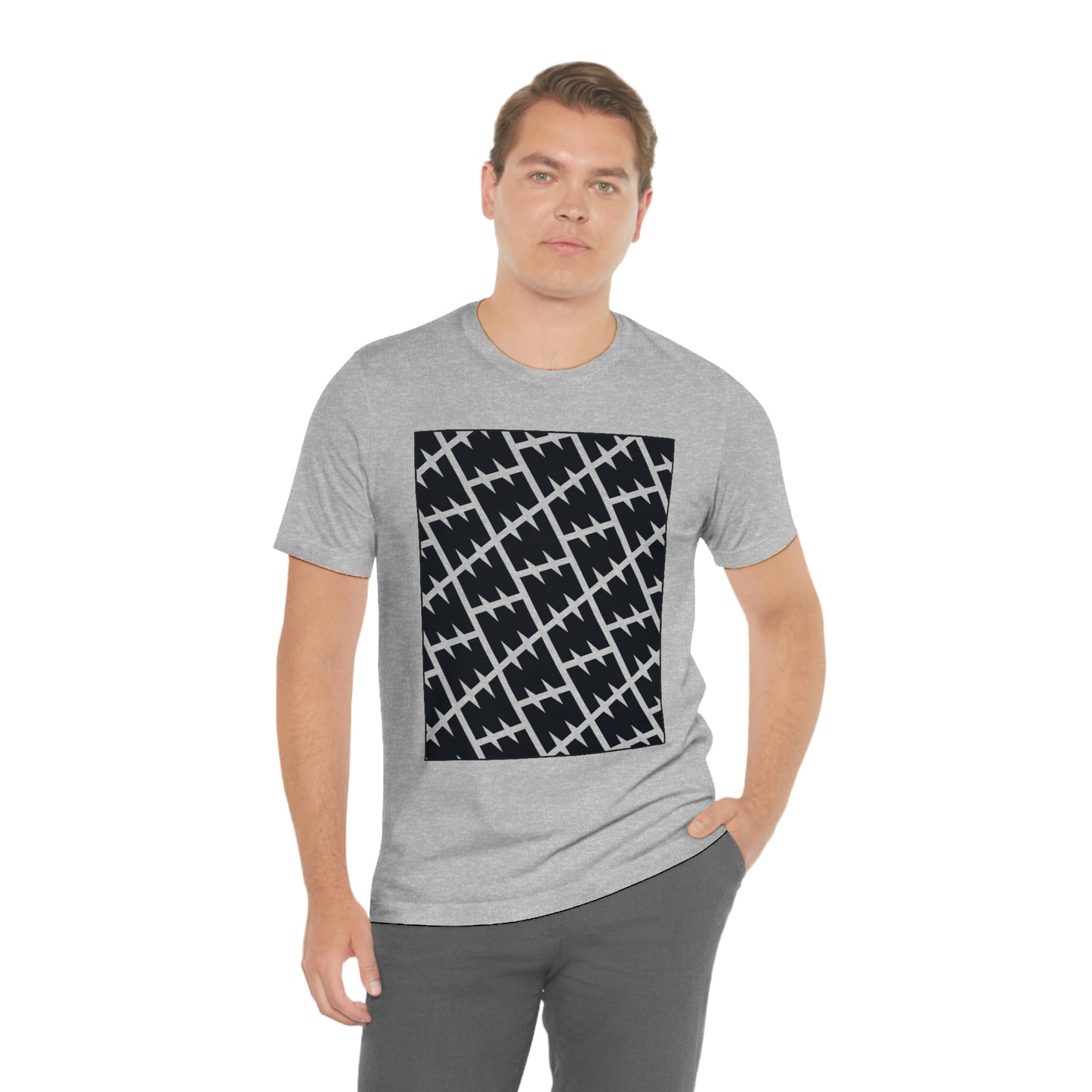 Minima Logo Repeat Pattern Tee