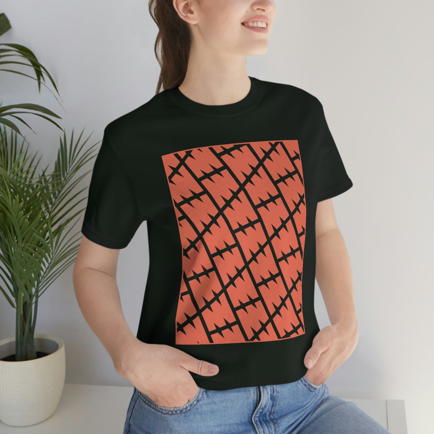 Minima Logo Repeat Pattern Tee