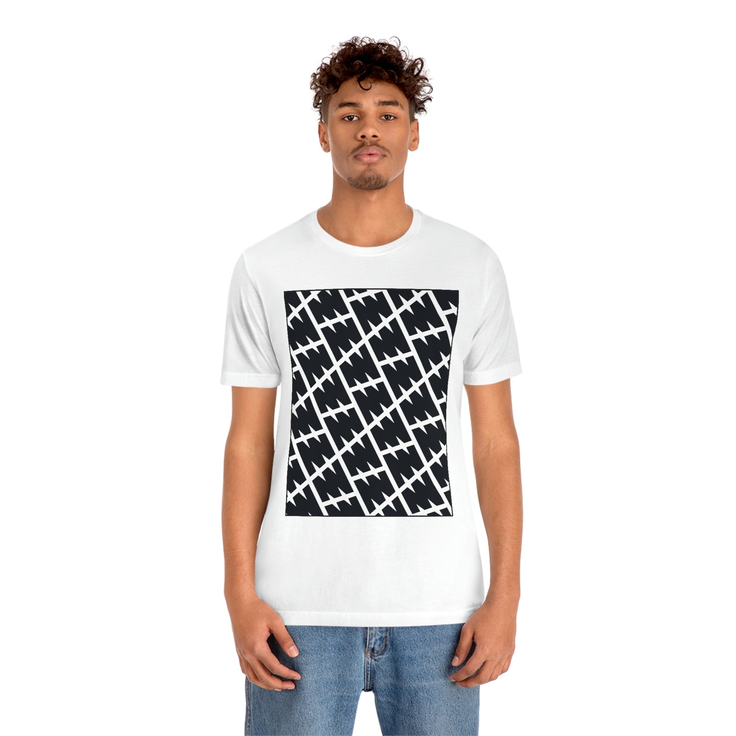 Minima Logo Repeat Pattern Tee