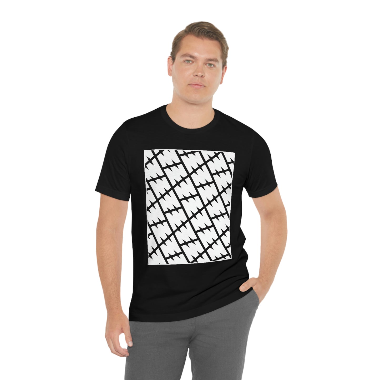 Minima Logo Repeat Pattern Tee