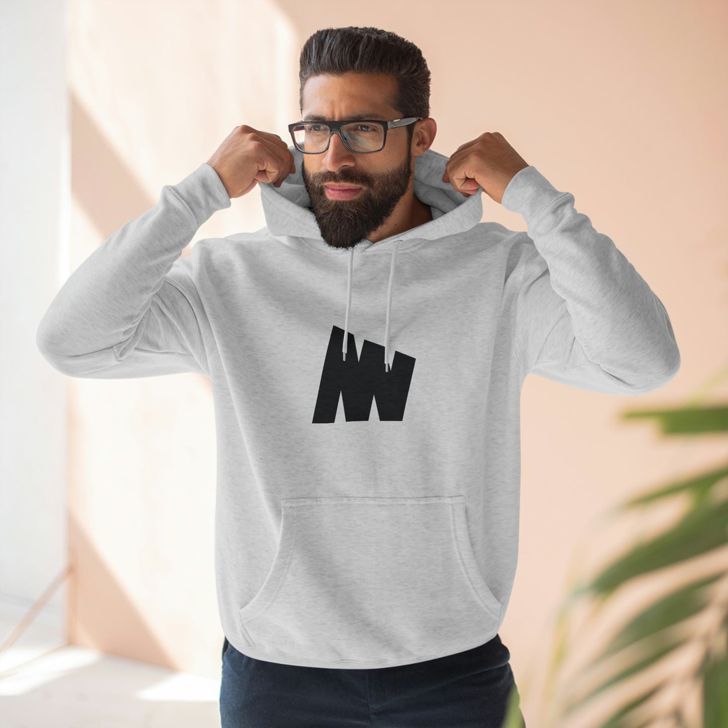 Minima Global Badge Unisex Hoodie - Grey
