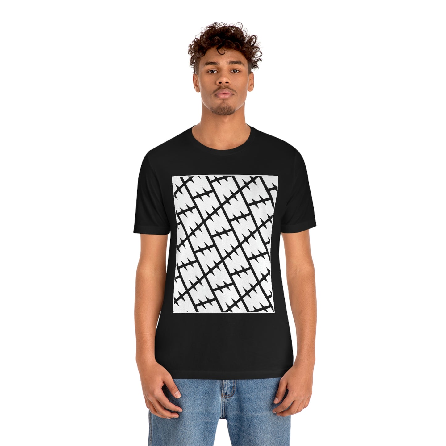 Minima Logo Repeat Pattern Tee