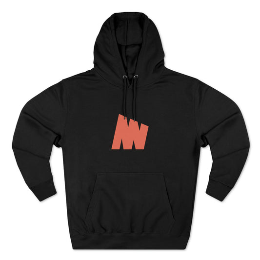 Minima Global Brush Unisex Hoodie - Black